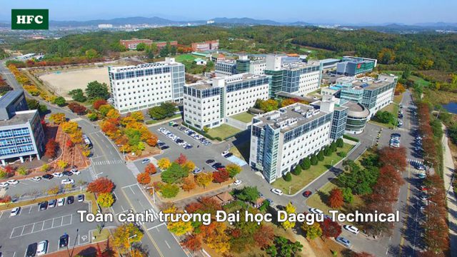 Toàn cảnh Trường đại học Daegu Technical University